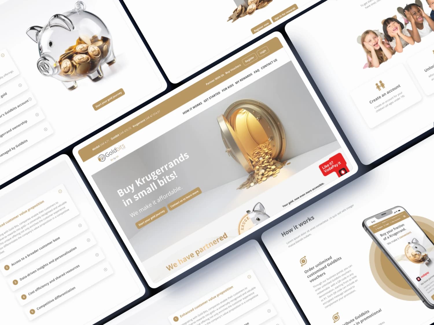 Goldbits website screenshot