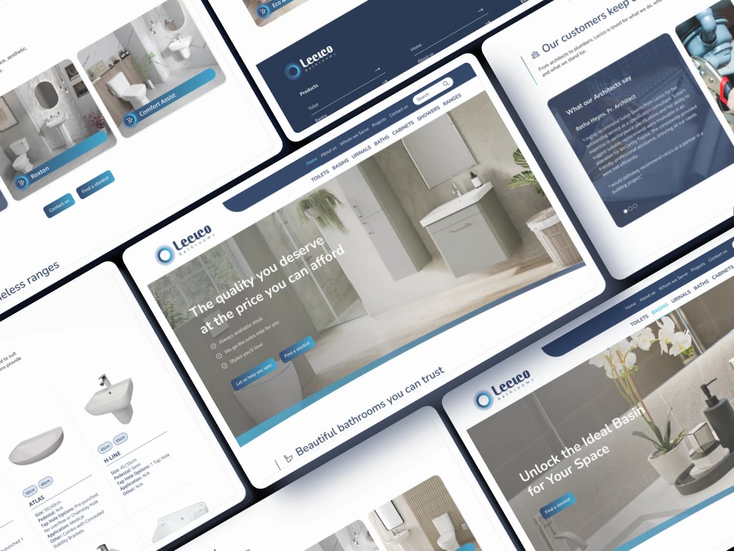 Lecico website screenshot